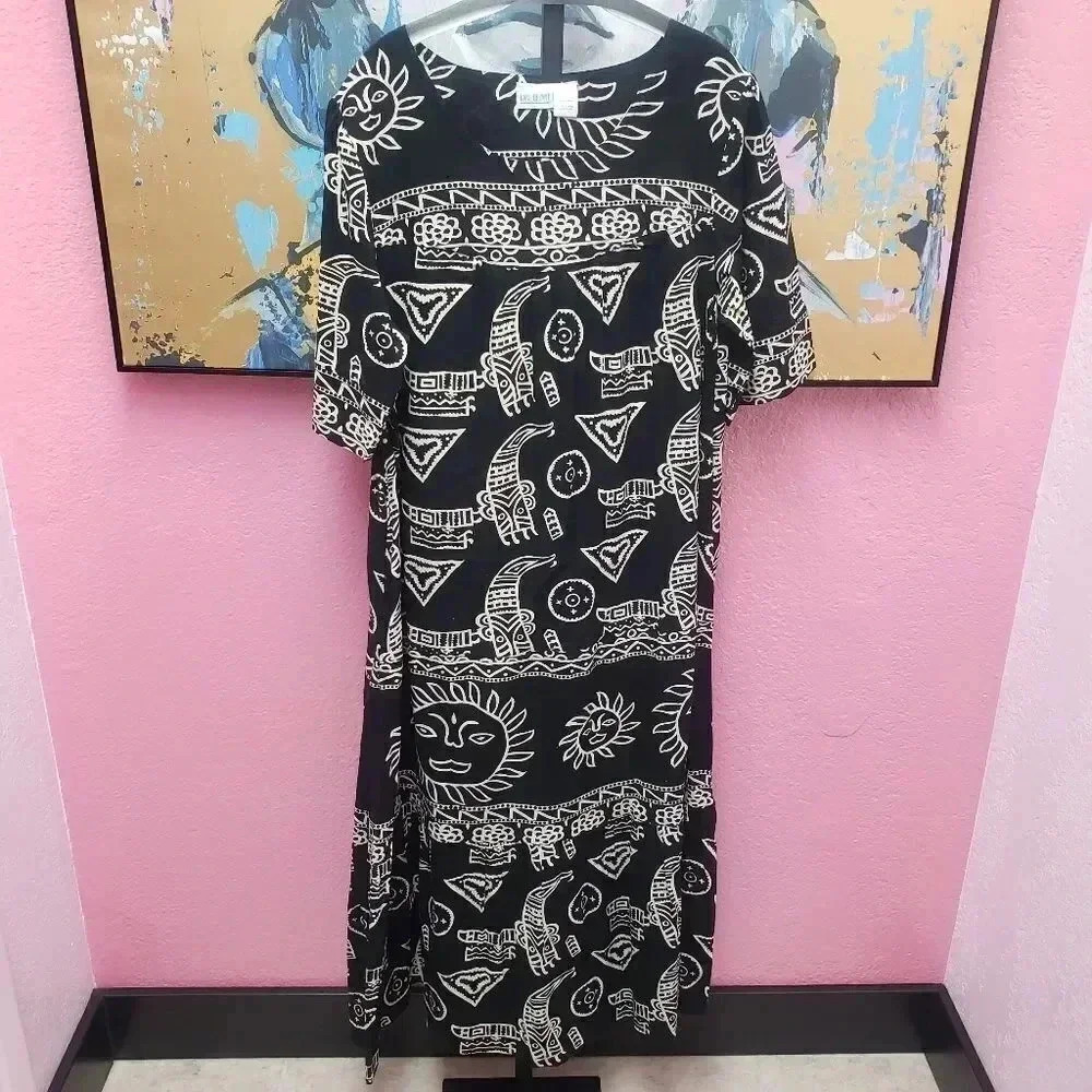 Lane Bryant Woman Tribal/Artsy Print Caftan